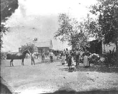 E.W. Hume farm at the turn of the century.