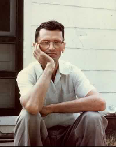 Woodrow Crawford at his home in 1958